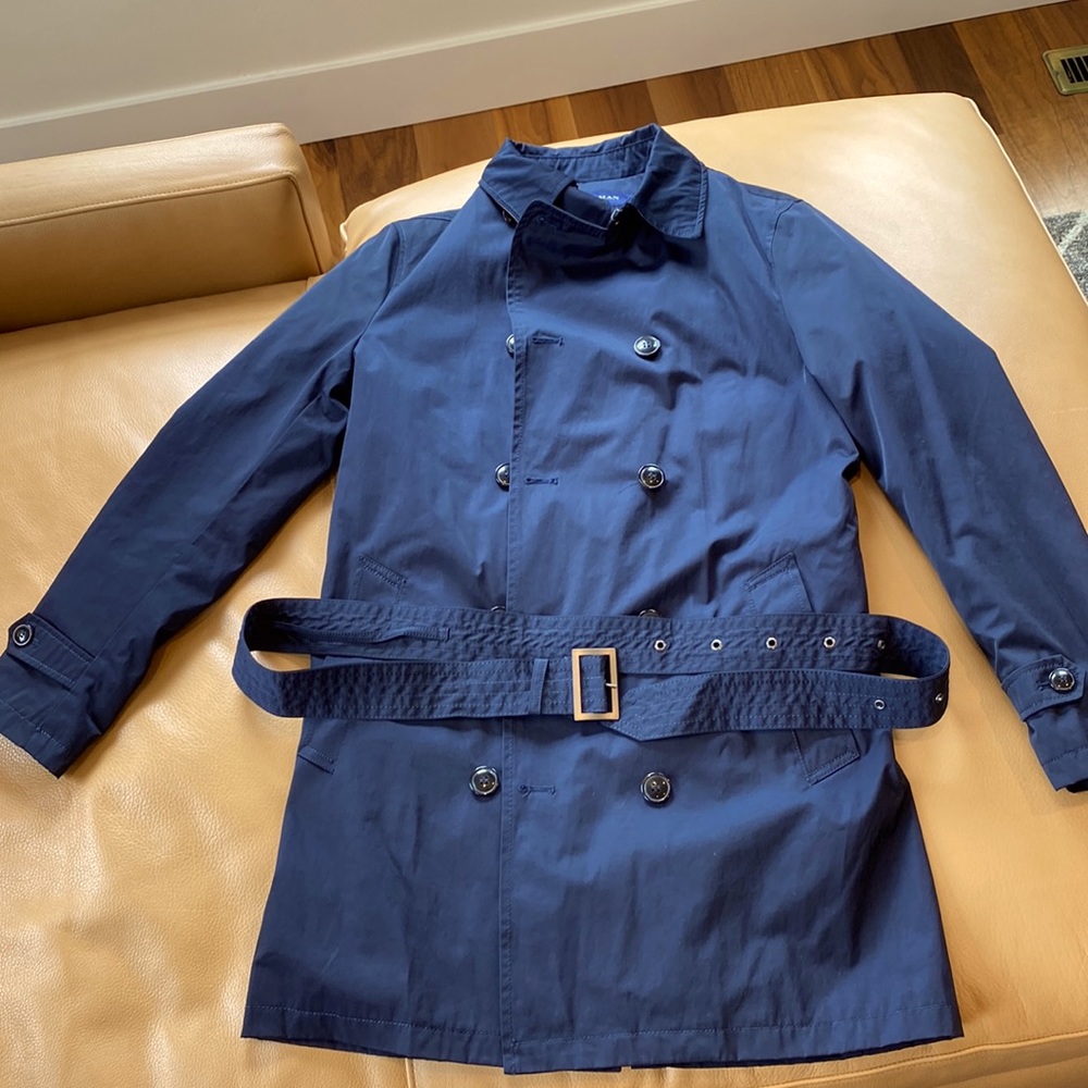 LIKE NEW: Zara Water Repellent Lined Trench Coat